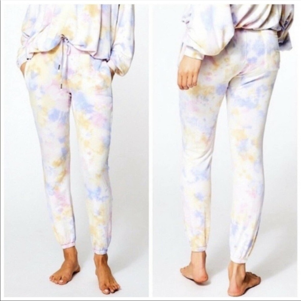 Young fabulous & Broke tie dye pants size M
